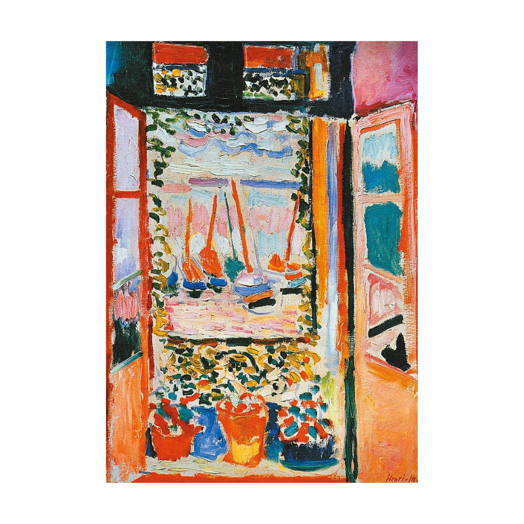 Matisse Open Window 1000 Piece Jigsaw Puzzle by Piatnik