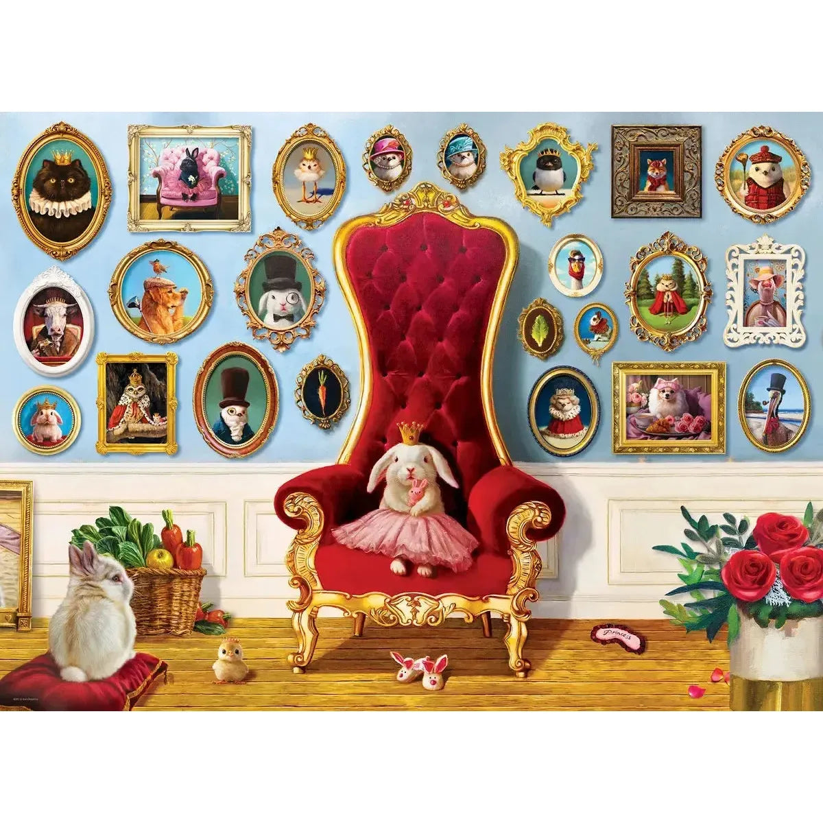 Princess Bunny 500 Piece Jigsaw Puzzle by Eurographics