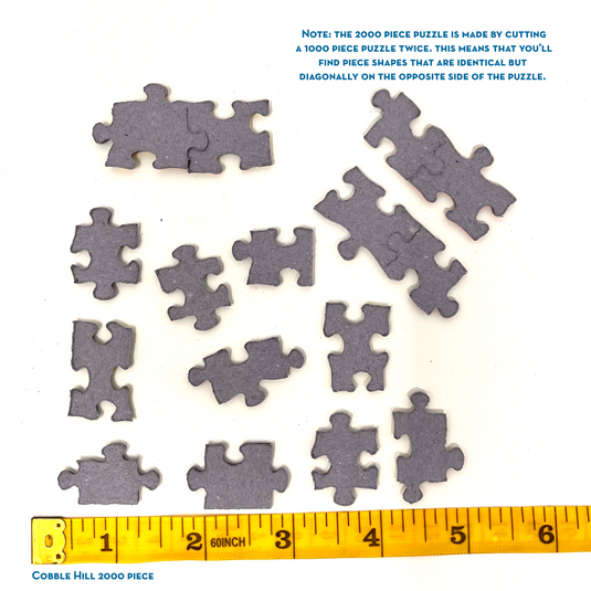 Tilework 2000 Piece Jigsaw Puzzle by Cobble Hill - 2