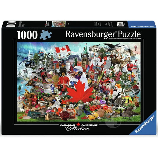 Oh, Canada! 1000 Piece Jigsaw Puzzle by Ravensburger