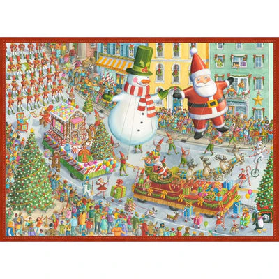 Here Comes Christmas! 500 Piece Jigsaw Puzzle by Ravensburger