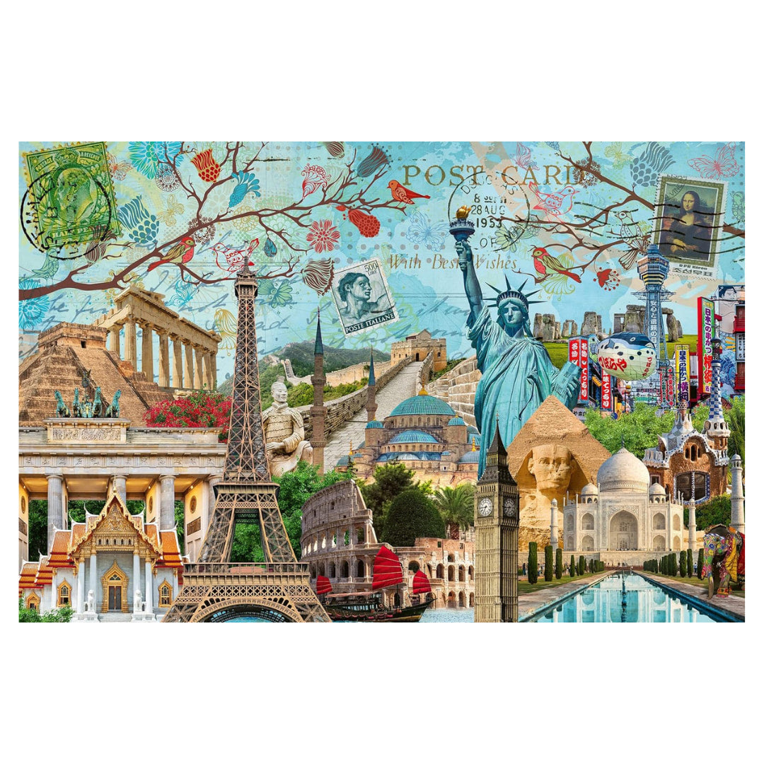Big City Collage 5000 Piece Jigsaw Puzzle by Ravensburger
