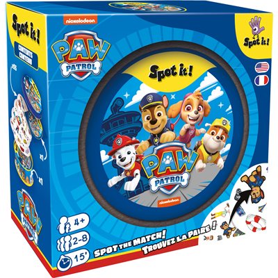 Spot It! Paw Patrol Card Game by Zygomatic