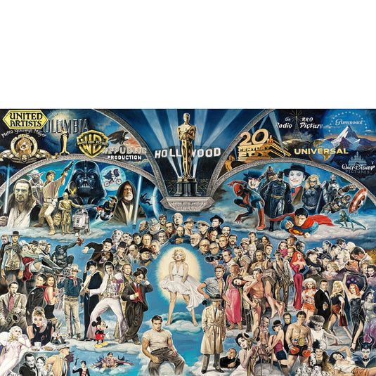 Hollywood 1000 Piece Jigsaw Puzzle by Schmidt Puzzle - 2