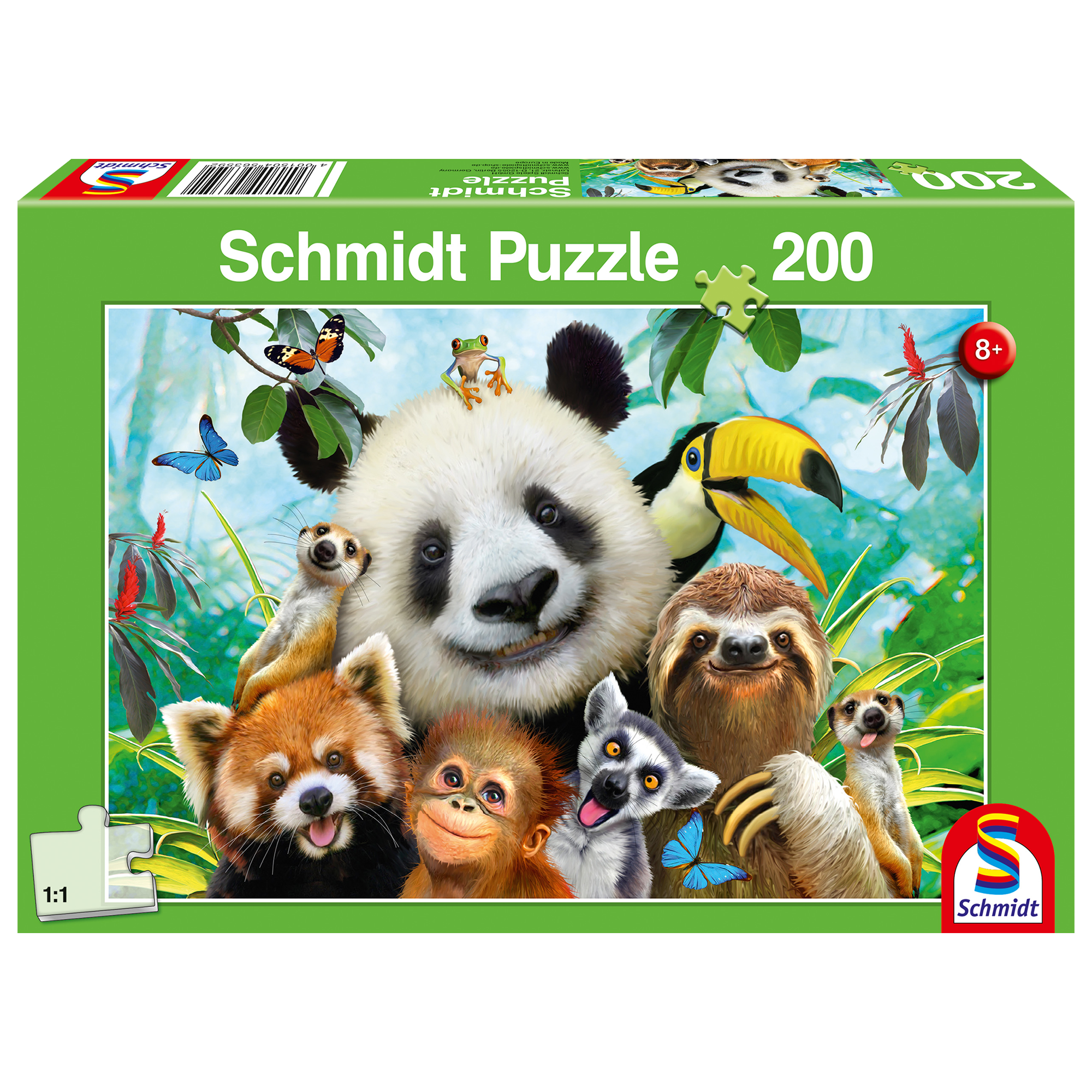 Our Friends The Animals 200 Piece Jigsaw Puzzle by Schmidt Puzzle