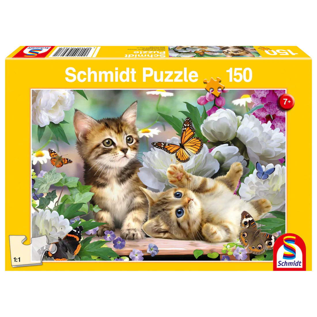 Mischievous Kittens 150 Piece Jigsaw Puzzle by Schmidt Puzzle