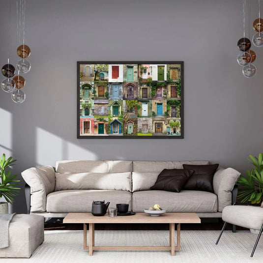Doors 1500 Piece Jigsaw Puzzle by Schmidt Puzzle - 2