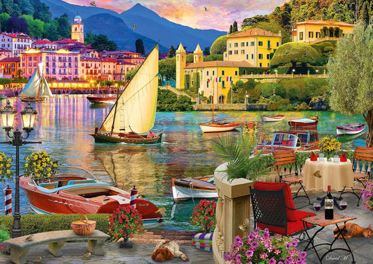 Italian Fresco 500 Piece Jigsaw Puzzle by Schmidt Puzzle - 3