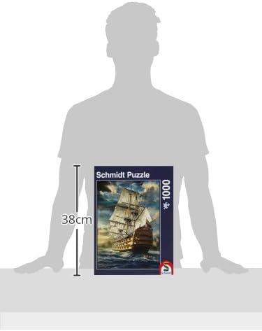 Full Sail Ahead 1000 Piece Jigsaw Puzzle by Schmidt Puzzle - 3