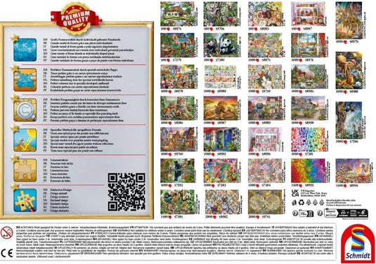 The Tree Of The 4 Seasons 500 Piece Jigsaw Puzzle by Schmidt Puzzle - 4