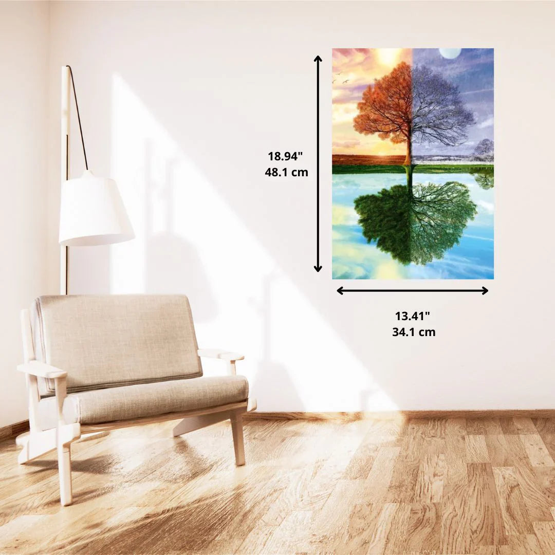 The Tree Of The 4 Seasons 500 Piece Jigsaw Puzzle by Schmidt Puzzle