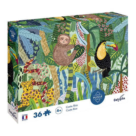 South America 36 Piece Jigsaw Puzzle by Sentosphere - 1