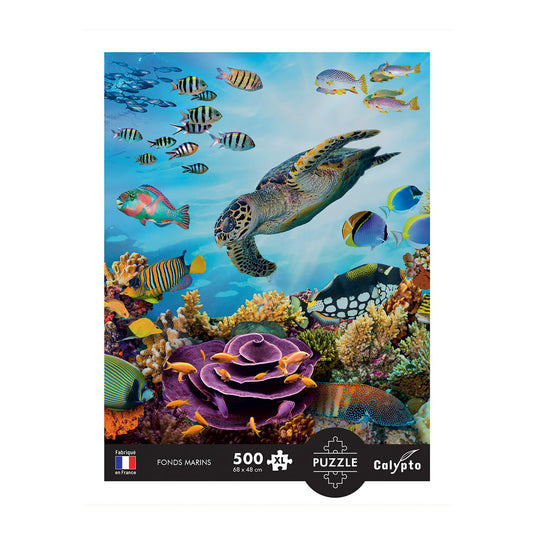 Seabed 500 Piece Jigsaw Puzzle by Sentosphere - 4