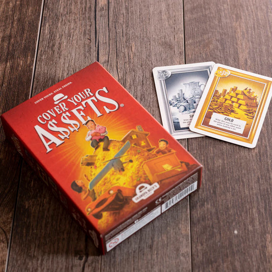 Cover Your Assets Board Game by Grandpa Beck's Games