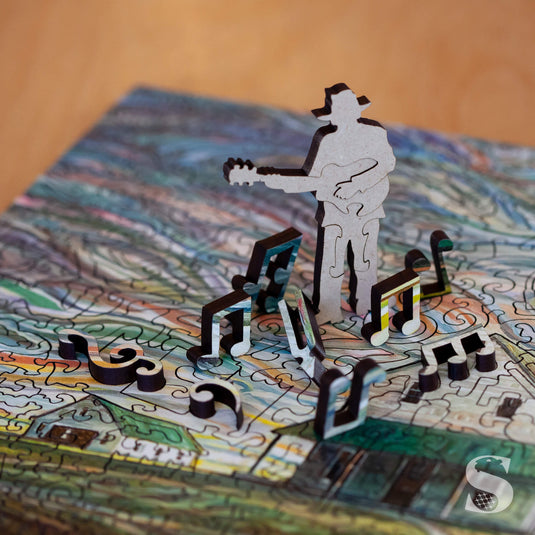 Morning by Steve R. Coffey 595 Piece Wooden Jigsaw Puzzle by Stumpcraft
