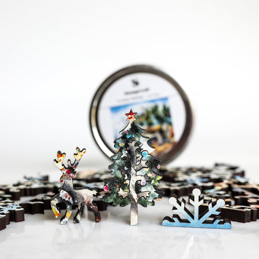 I've Been Waiting by Alex Fong 60 Piece Wodden Jigsaw Puzzle by Stumpcraft