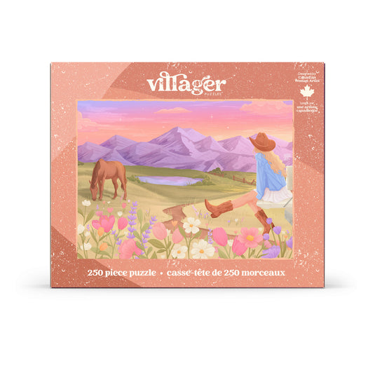 Rockies Meadow 250 Piece Jigsaw Puzzle by Villager Puzzles