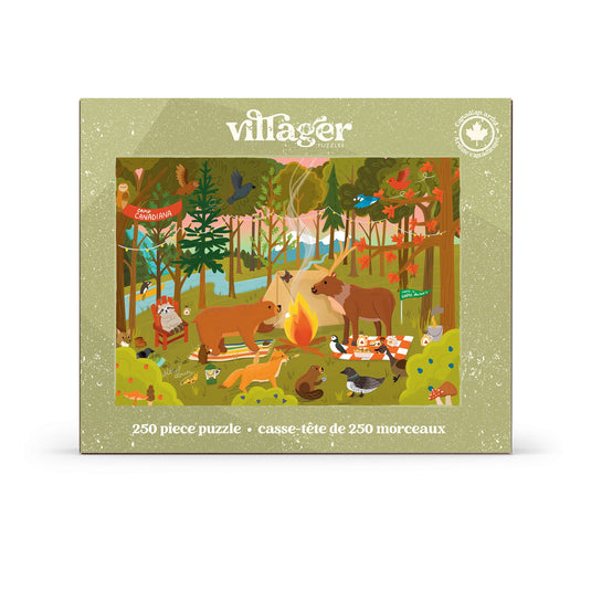 Camp Canadiana 250 Piece Puzzle by Villager Puzzles