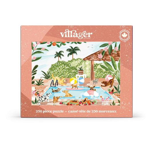 Pool Party 250 Piece Puzzle by Villager Puzzles