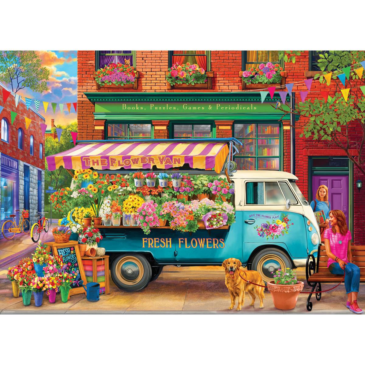 VW Florist by Chris Bigelow 1000 Piece Jigsaw Puzzle by Eurographics
