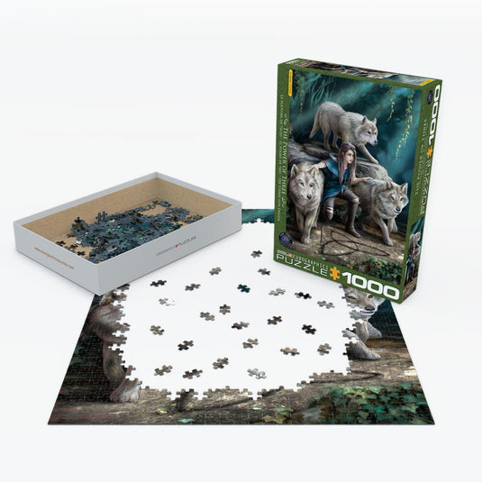 The Power of Three by A.Stokes 1000 Piece Jigsaw Puzzle by Eurographics - 3