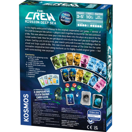 The Crew: Mission Deep Sea Board Game by Thames & Kosmos