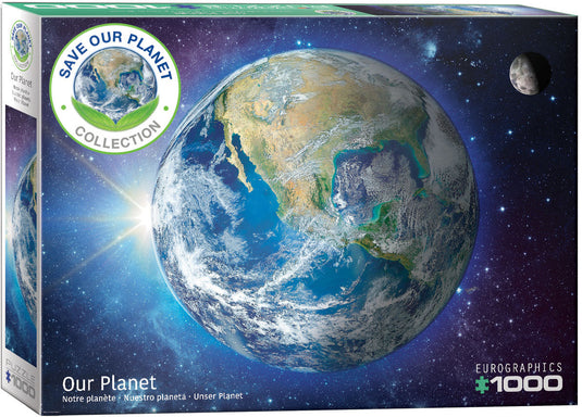 Our Planet 1000 Piece Jigsaw Puzzle by Eurographics - 1