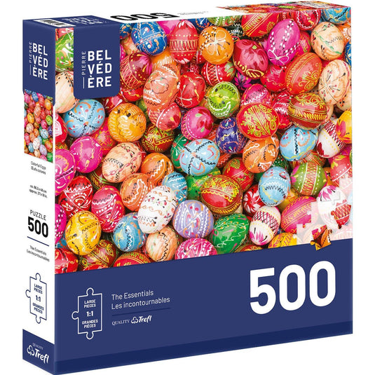 Colorful Eggs 500 Piece Jigsaw Puzzle by Pbi Puzzle - 2