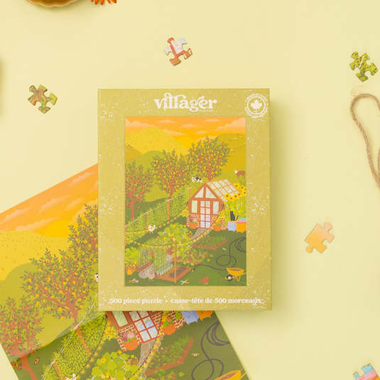 Hobby Farm 500 Piece Puzzle by Villager Puzzles