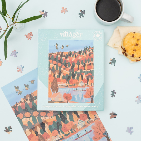 Changing Seasons 1000 Piece Puzzle by Villager Puzzles