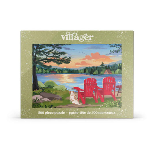 Cottage Country 500 Piece Jigsaw Puzzle by Villager Puzzles - 1