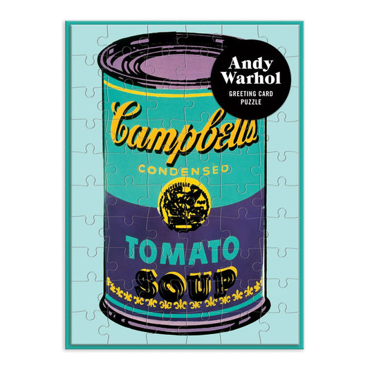 Soup Can 60 Piece Jigsaw Puzzle by Galison - 1