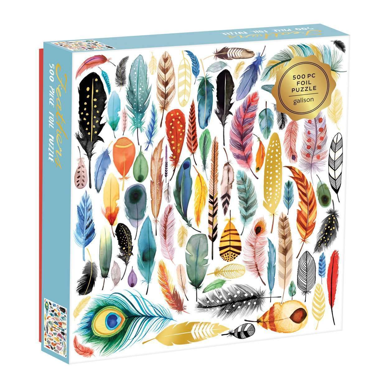 Arrows & Feathers 500 Piece Jigsaw Puzzle by Galison