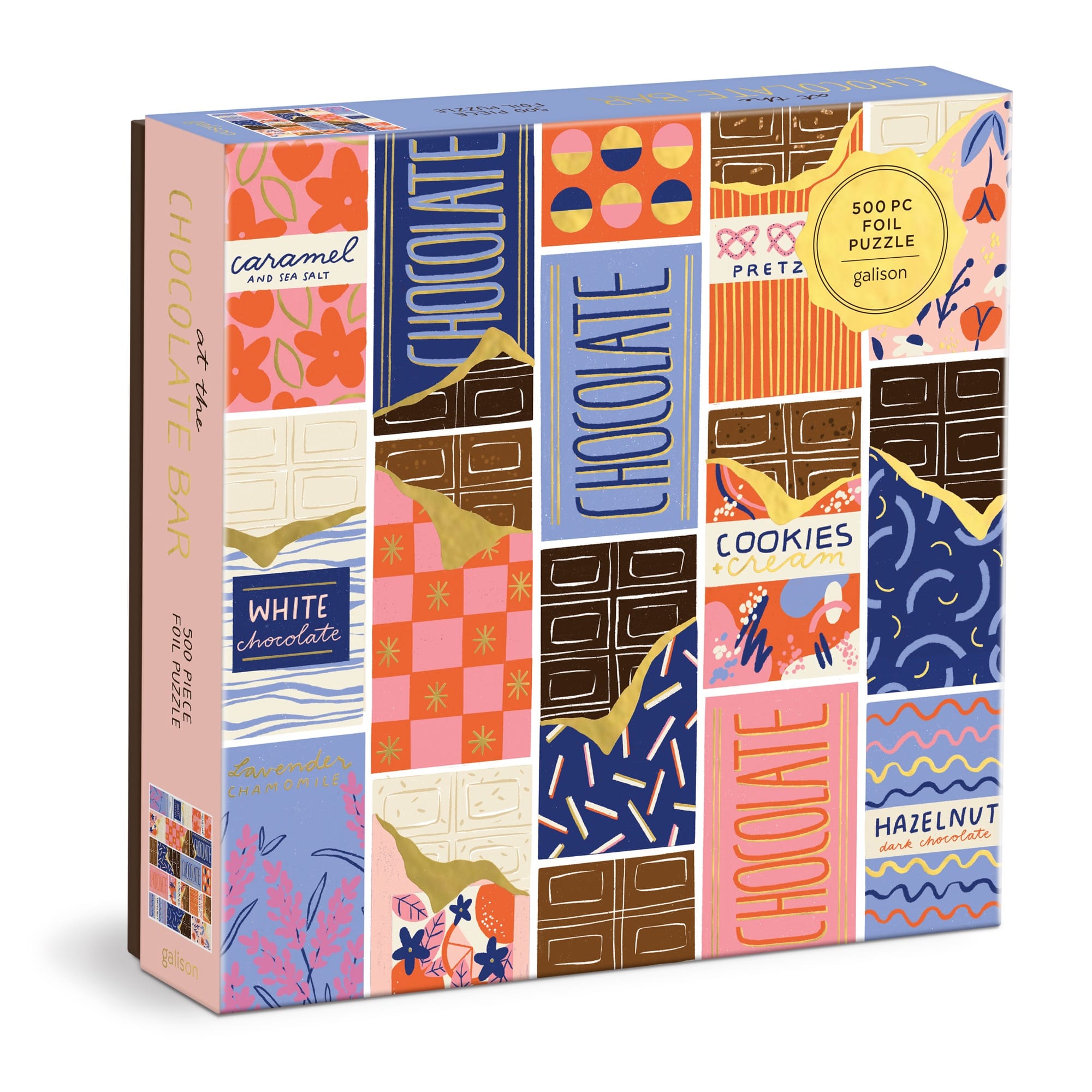 At the Chocolate Bar 500 Piece Jigsaw Puzzle by Galison