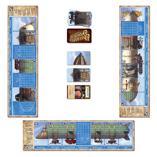 Dastardly Dirigibles Board Game by Fireside Games