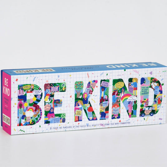 Be Kind 1000 Piece Jigsaw Puzzle by Galison - 8