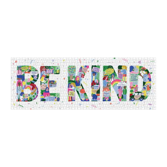 Be Kind 1000 Piece Jigsaw Puzzle by Galison - 3