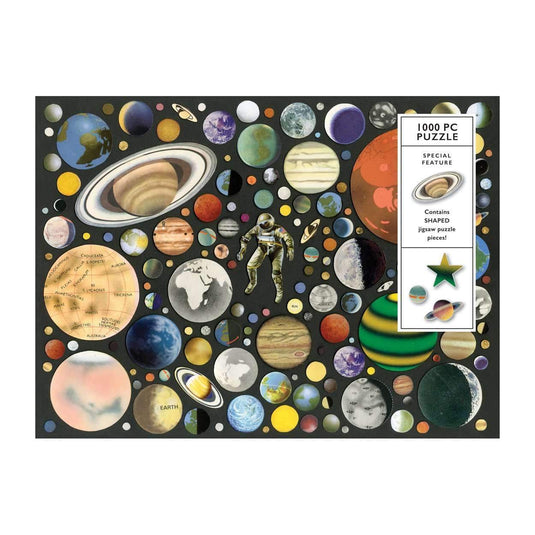 Zero Gravity 1000 Piece Shaped Jigsaw Puzzle by Galison - 2