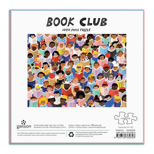 Book Club 1000 Piece Jigsaw Puzzle by Galison