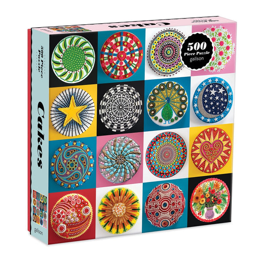 Cakes 500 Piece Jigsaw Puzzle by Galison - 1