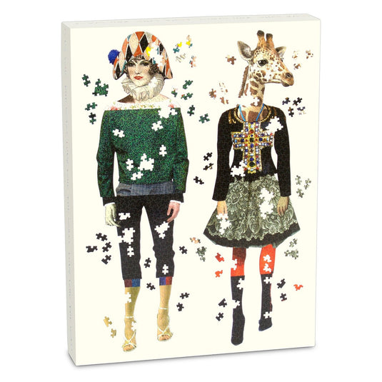 Love Who You Want Two-Part 750 Piece Jigsaw Puzzle by Galison - 1
