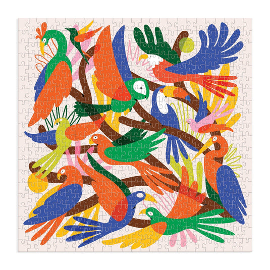 Chromatic Birds 500 Piece Jigsaw Puzzle by Galison - 3