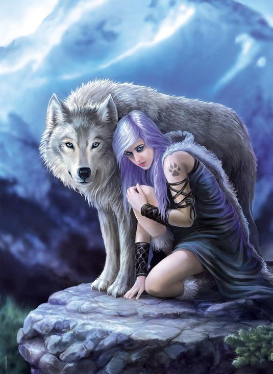 Anne Stokes: Protector 1000 Piece Jigsaw Puzzle by Clementoni Puzzles - 2