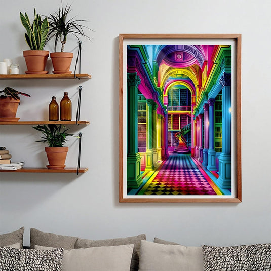 Colorboom: Athenaeum 1000 Piece Jigsaw Puzzle by Clementoni Puzzles - 3