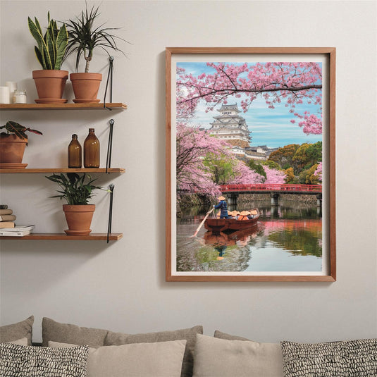 Himeji Castle In Spring 1000 Piece Jigsaw Puzzle by Clementoni Puzzles - 4