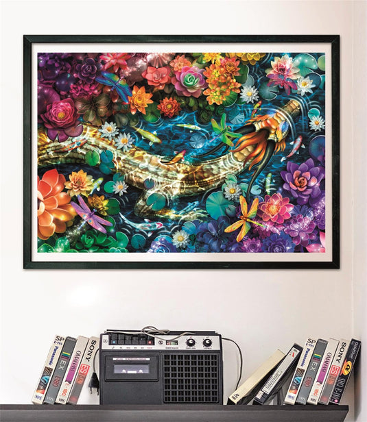Koi River 1000 Piece Jigsaw Puzzle by Clementoni Puzzles - 4