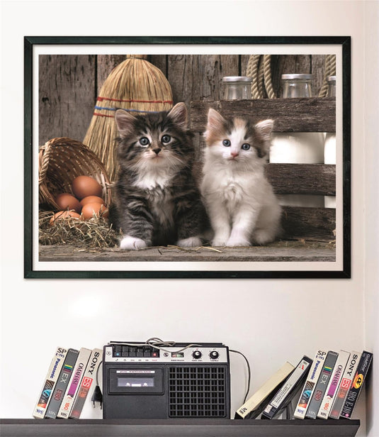 Lovely Kittens 1000 Piece Jigsaw Puzzle by Clementoni Puzzles - 4
