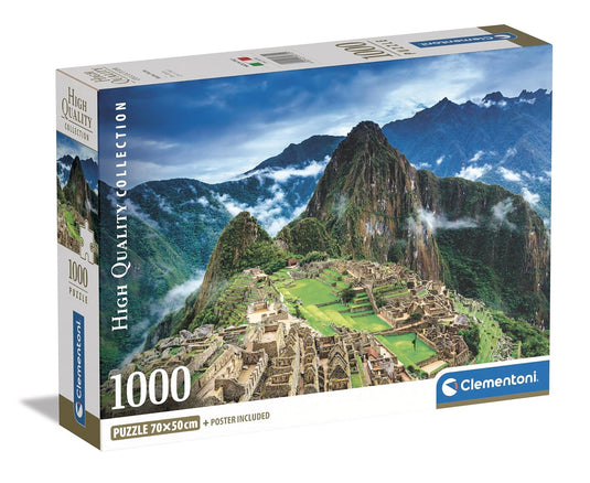 Machu Picchu 1000 Piece Jigsaw Puzzle by Clementoni Puzzles - 1