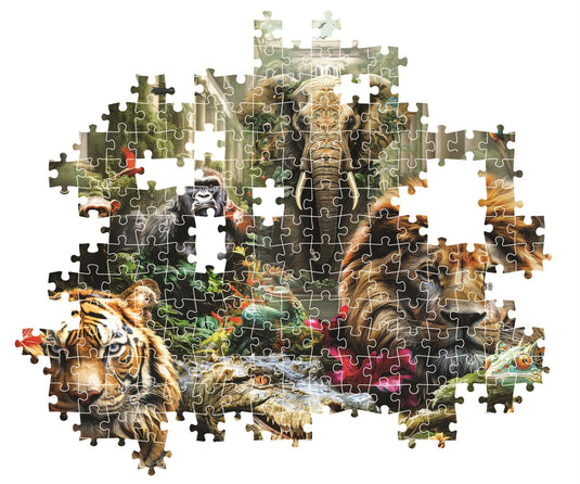 Mystic Jungle 1000 Piece Jigsaw Puzzle by Clementoni Puzzles - 3