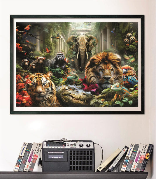 Mystic Jungle 1000 Piece Jigsaw Puzzle by Clementoni Puzzles - 4